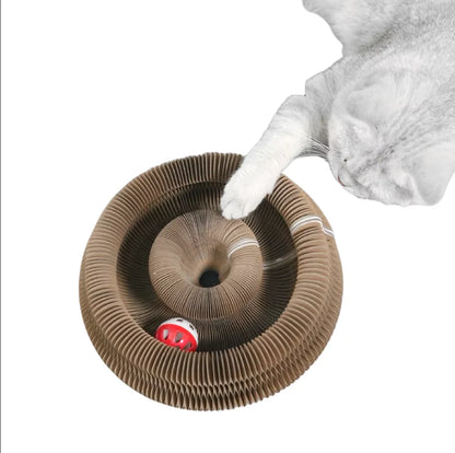 Velzora™ PawCurl Interactive Scratcher