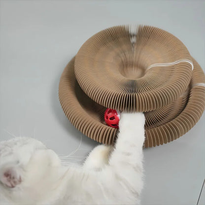 Velzora™ PawCurl Interactive Scratcher